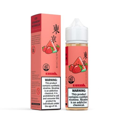 ICED STRAWBERRY WATERMELON By TOKYO 3MG 60ML