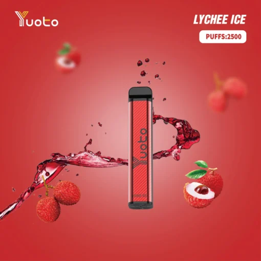 Yuoto XXL Lychee Ice Disposable Vape (2500 Puffs) (2)