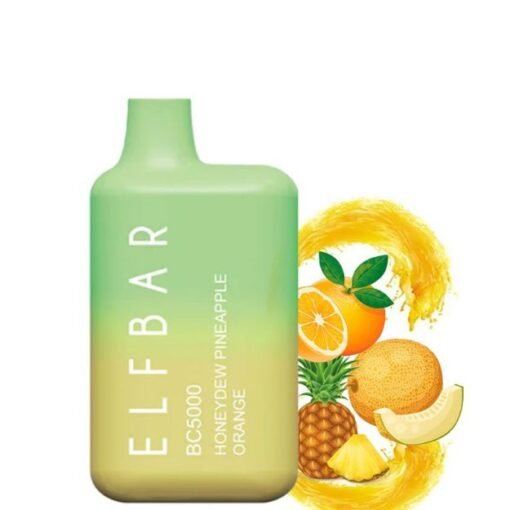 Honeydew Pinapple Orange By ELFBAR 5000 Puffs Disposable 20mg