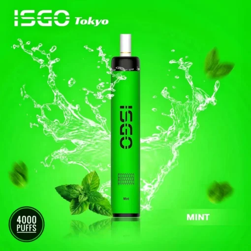 Isgo-Tokyo-4000-Puffs-Mint