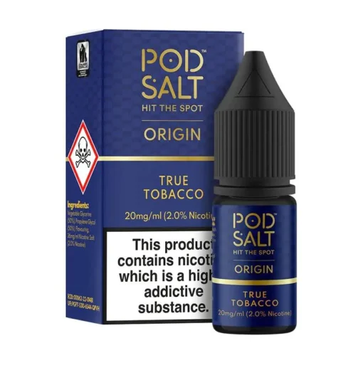 Pod Salt Origin - True Tobacco Saltnic