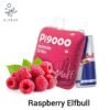 ELFBAR PI9000 5% NIC RECHARGEABLE DISPOSABLE 9000 PUFF – Raspberry Elfbull