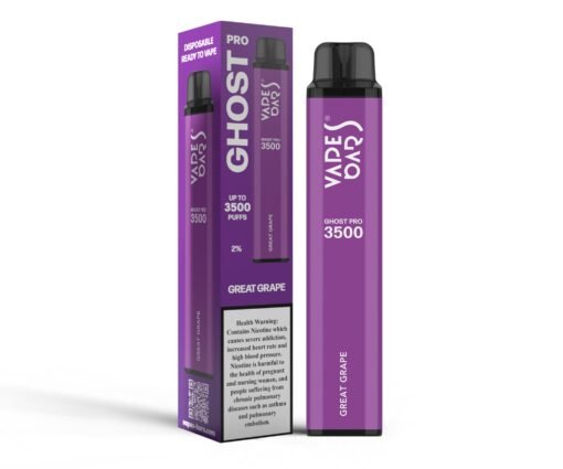 Vape Bar Ghost Pro 3500 Puffs Disposable Vape GREAT GRAPE