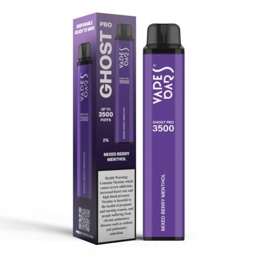 Vape Bar Ghost Pro 3500 Puffs Disposable Vape MIXED BERRY MENTHOL