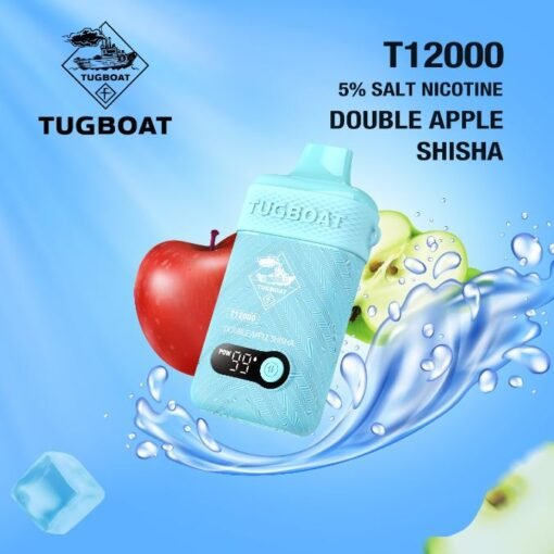 Tugboat-T12000- Disposable-Vape- -(12,000 Puffs)-IN -DUBAI-ORIGINAL