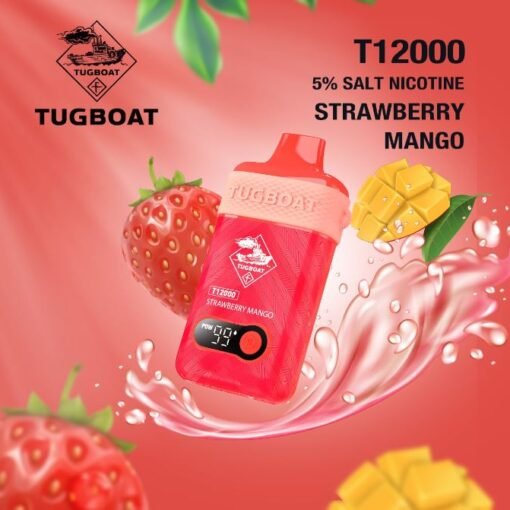 Tugboat-T12000- Disposable-Vape- -(12,000 Puffs)-IN -DUBAI-ORIGINAL
