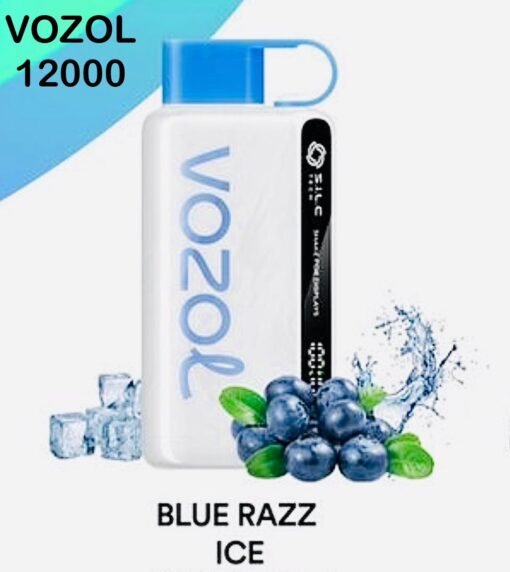 Vozol Star 12000 Puffs Disposable Vape Blue Razz Ice