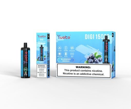 Yuoto DIGI 15000 Puffs Blueberry Hookah Disposable Vape In Dubai