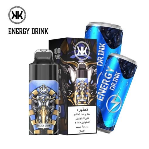 KK Energy 8000 Puffs Alien Box Disposable Vape Energy Drink